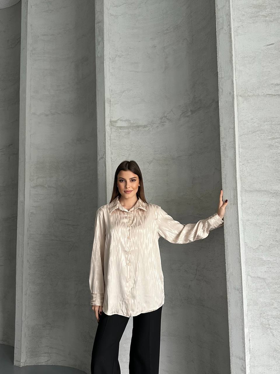 Golden Beige satin Chemise