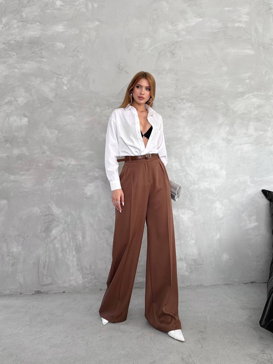 Brown Palazzo Pants