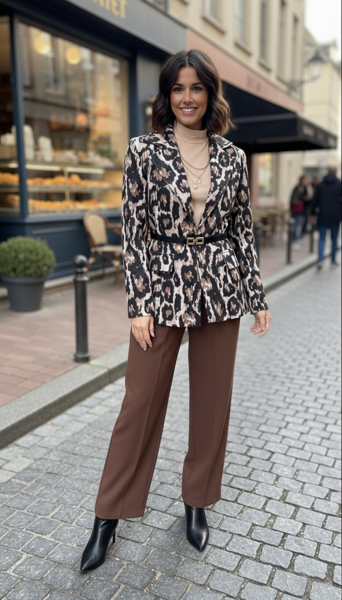 Leopar Blazer