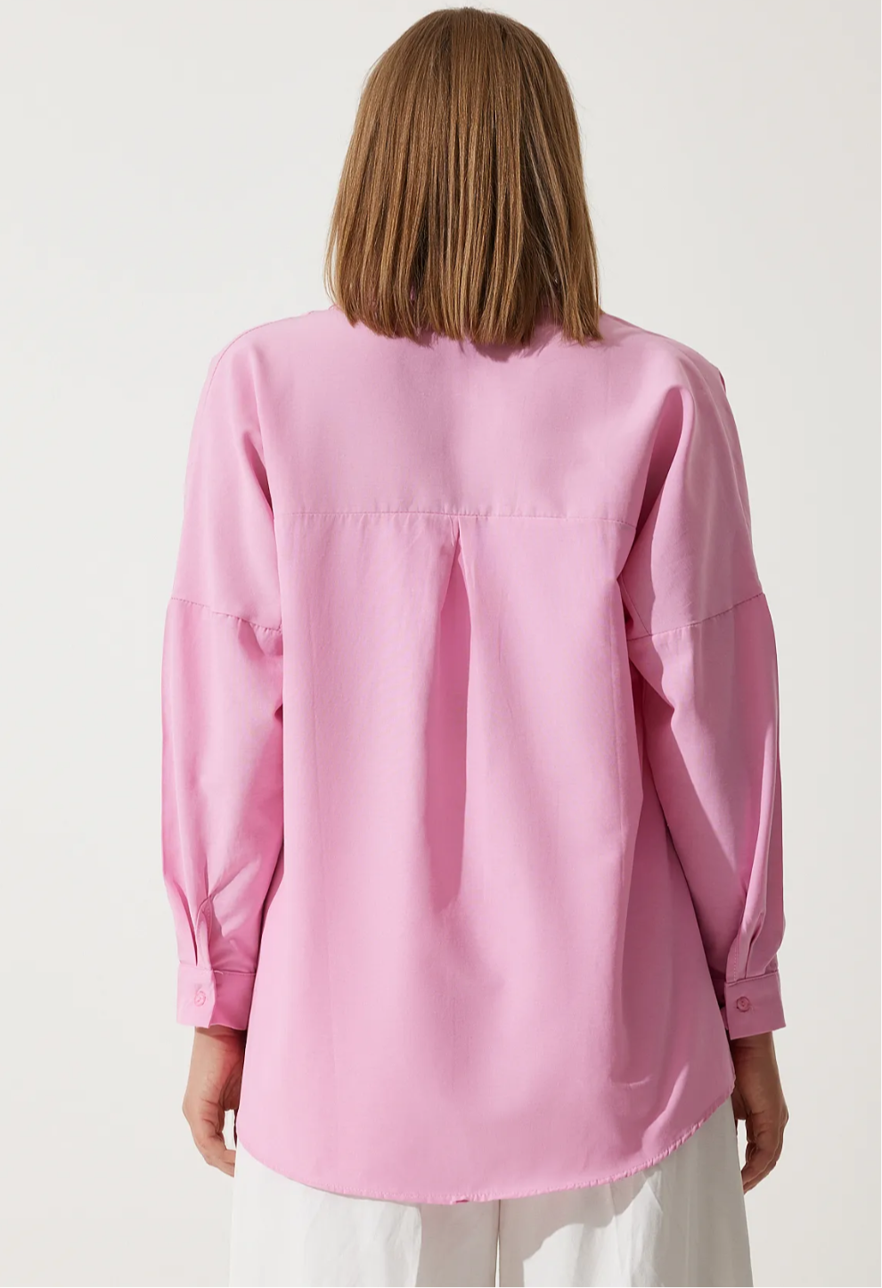 Pink Oversized Shirt