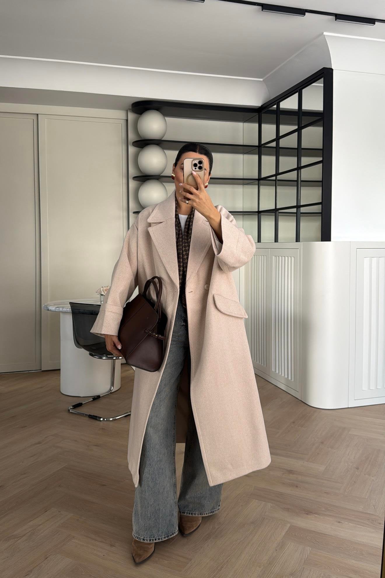 Elegancy Off White Coat