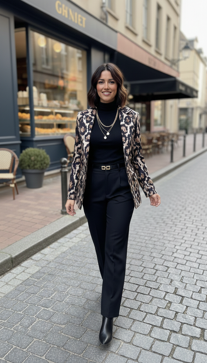 Leopar Blazer