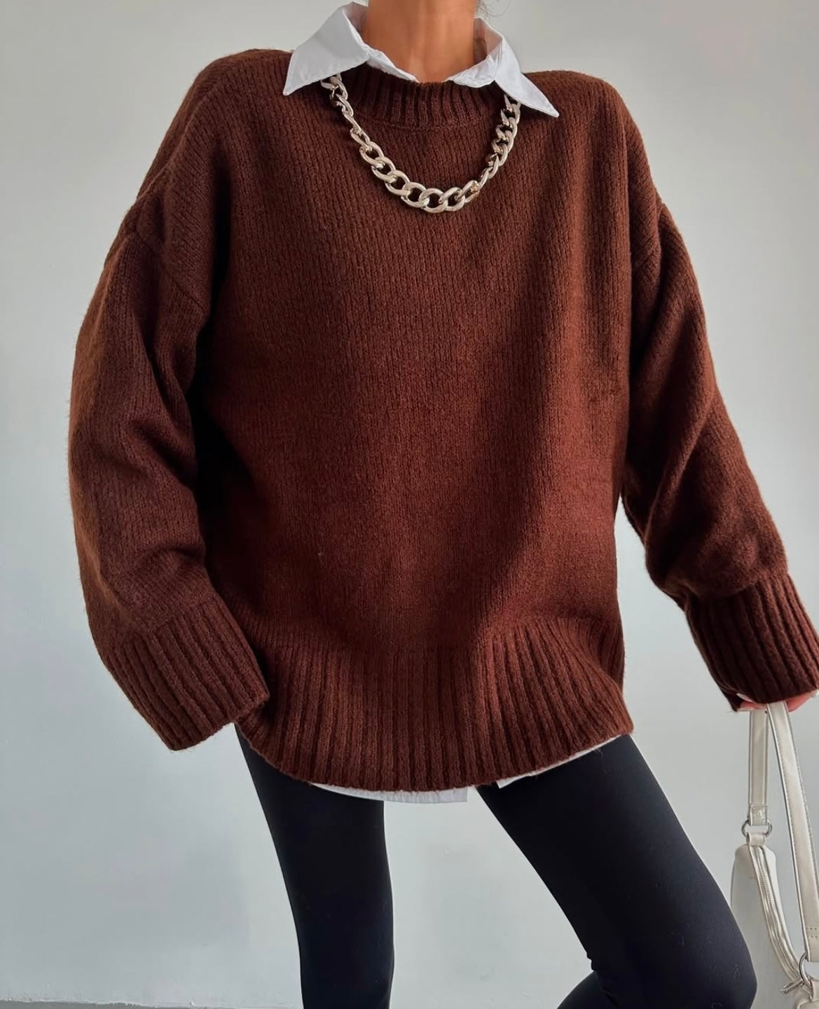 Brown Wool Sweater