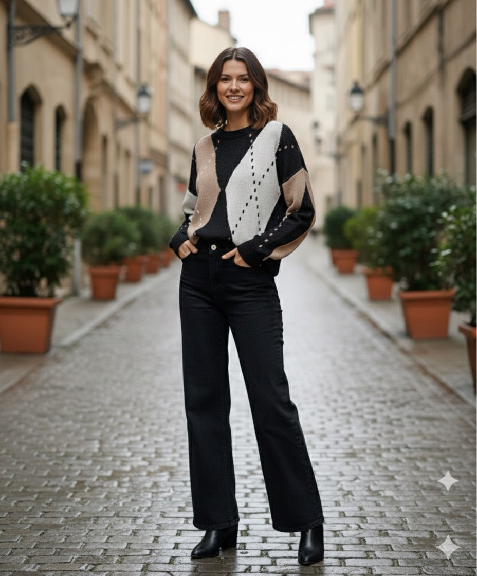 Black Baklava Sweater