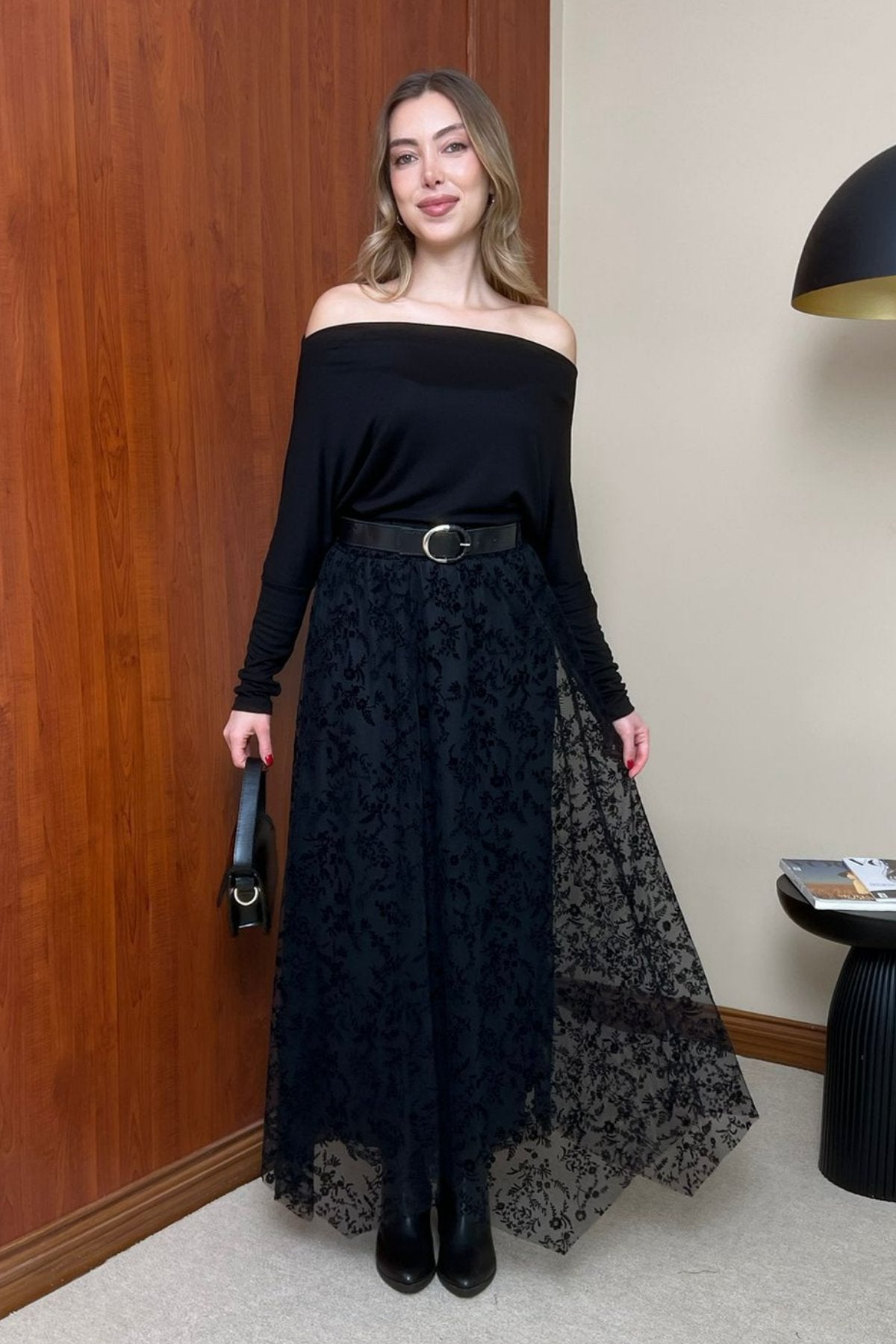 Simple Classy Black Skirt