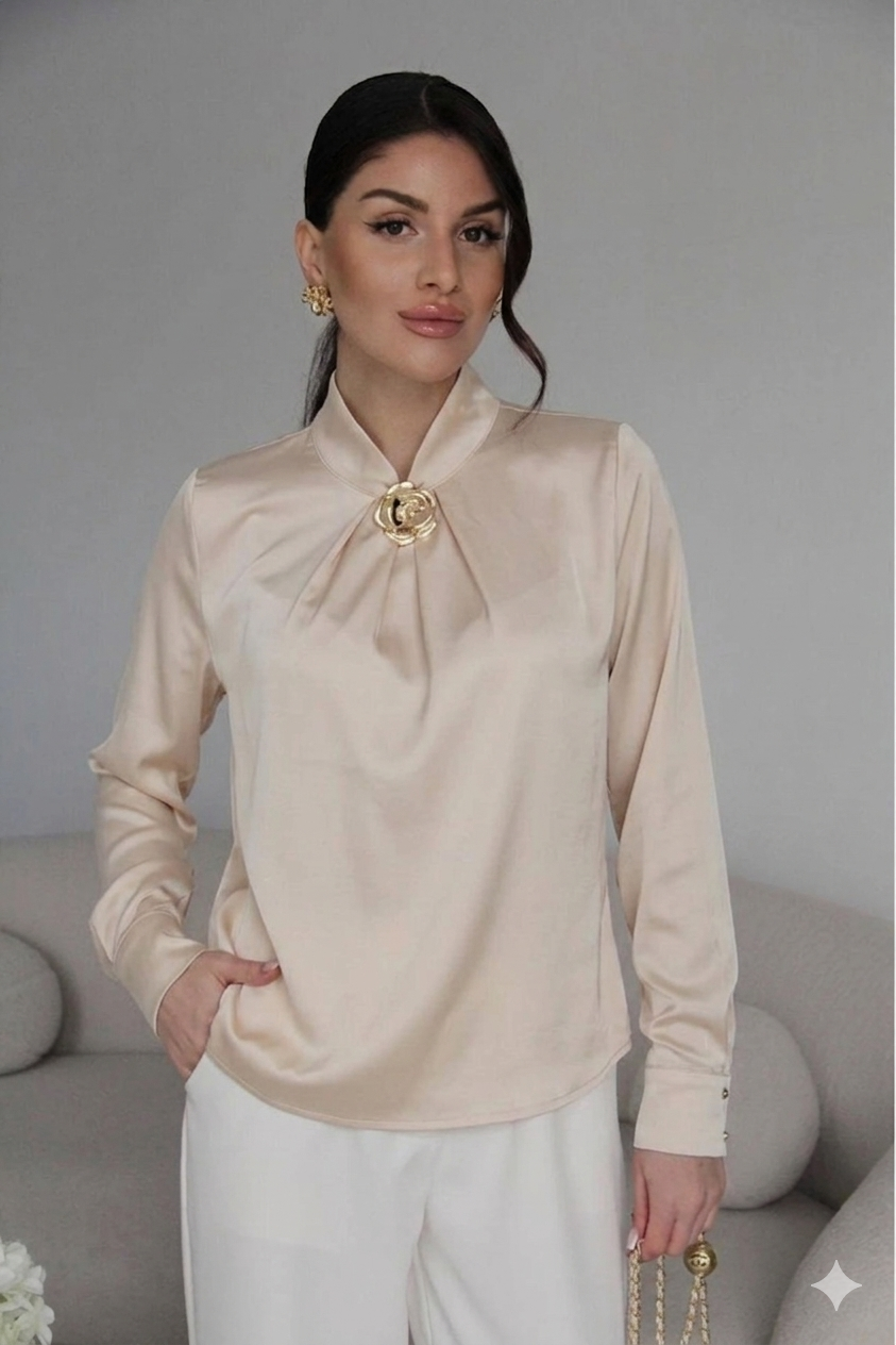 Classy Beige Top