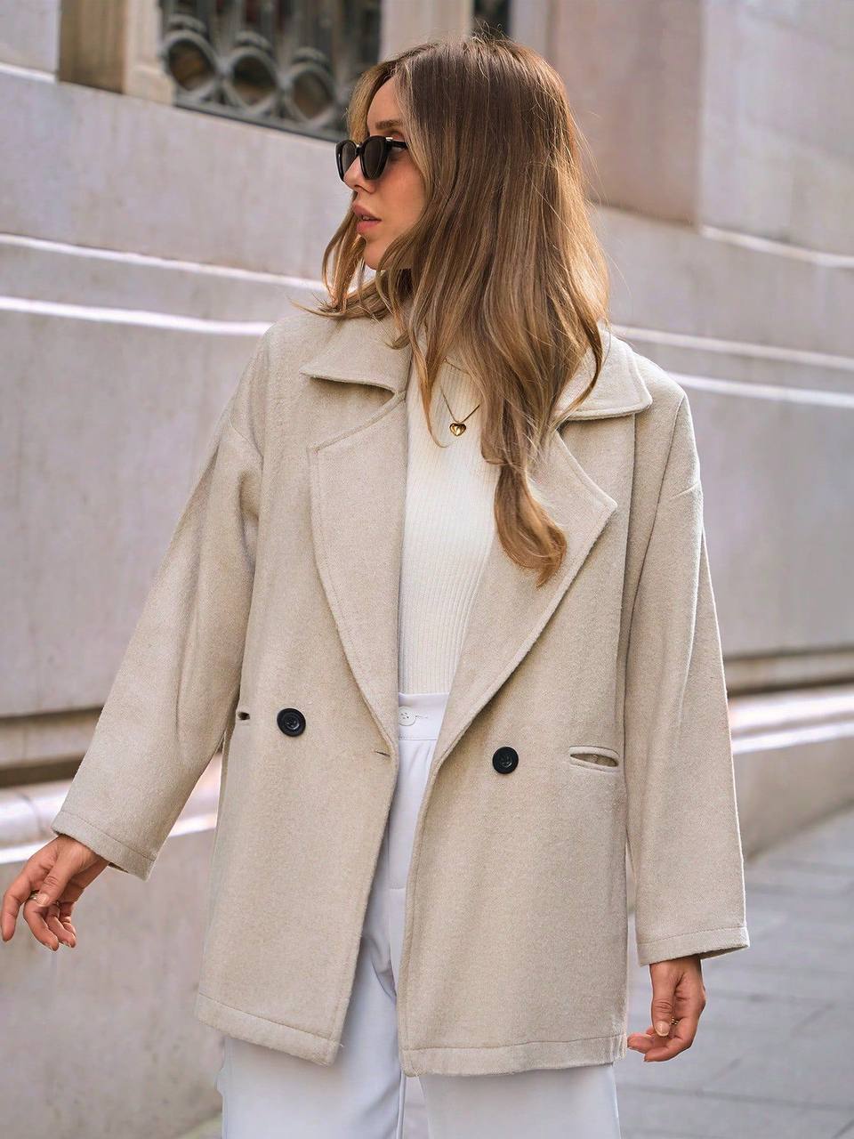 Beige Jacket