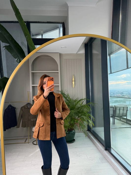 Chamois Camel Jacket