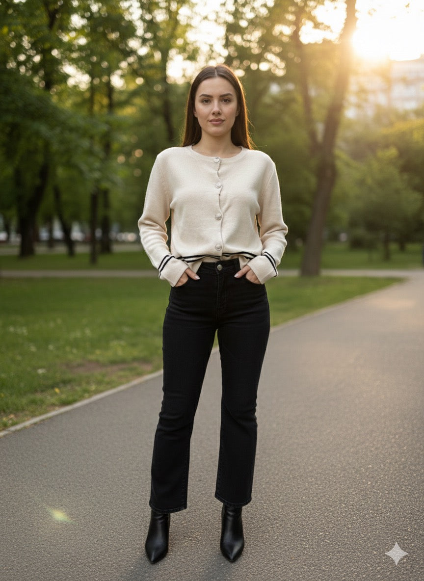Elegant Cardigan Top