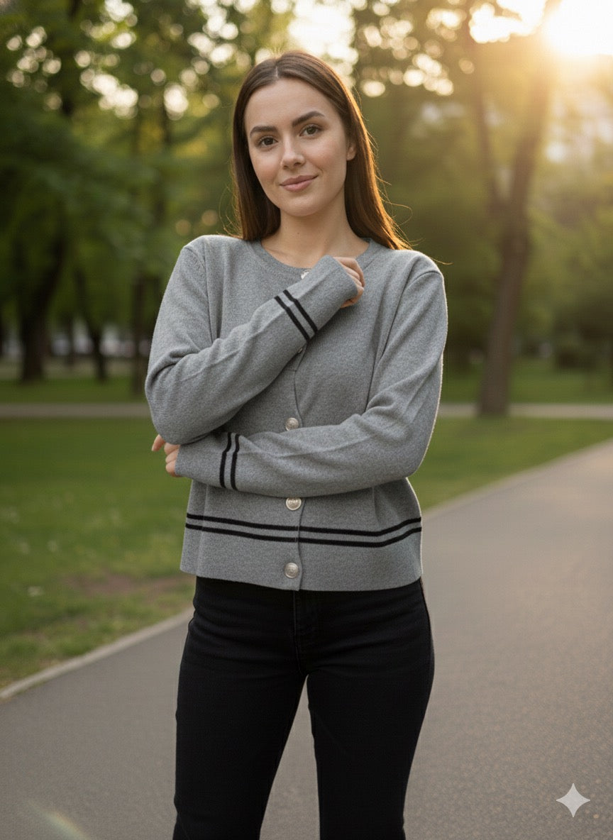 Elegant Cardigan Top