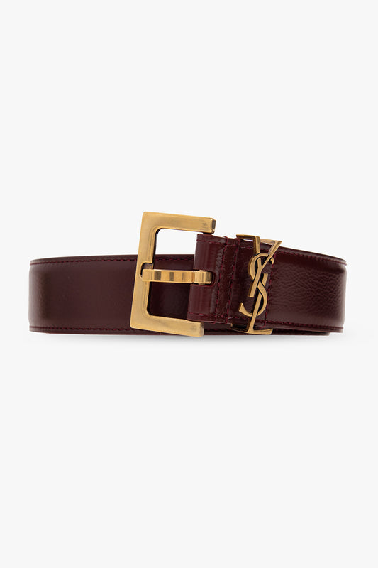 Burgund YSL Belt