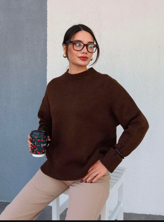 Brown Wool Sweater