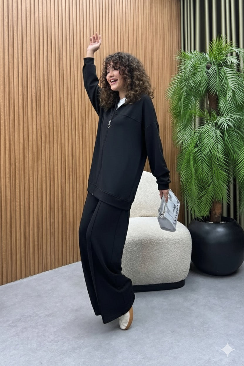 Serena Black Comfy set