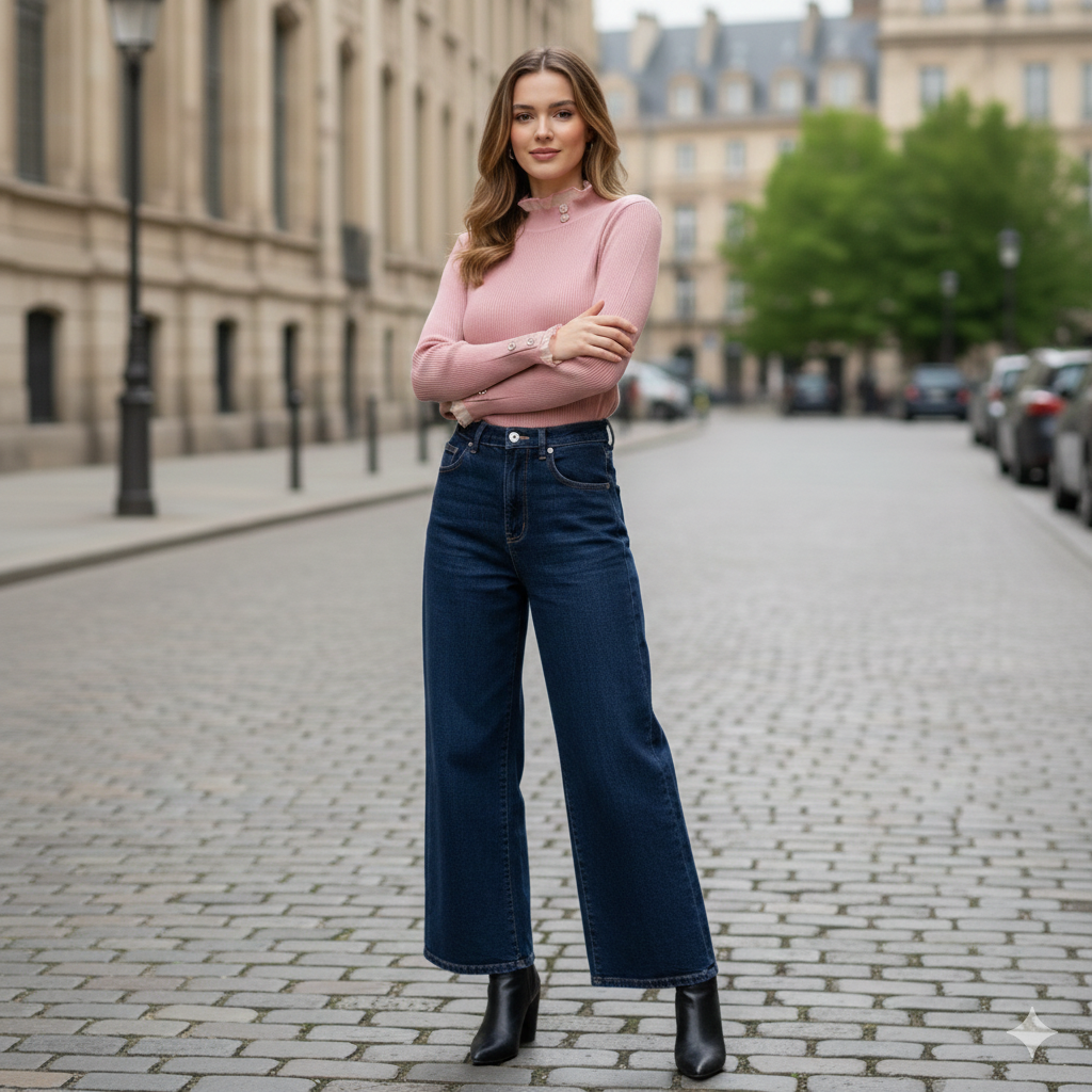 Minimal Chic Rose Top