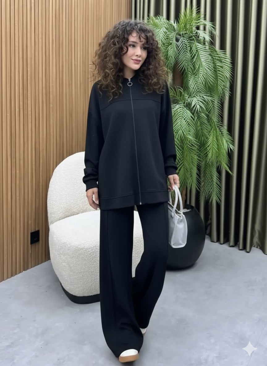 Serena Black Comfy set