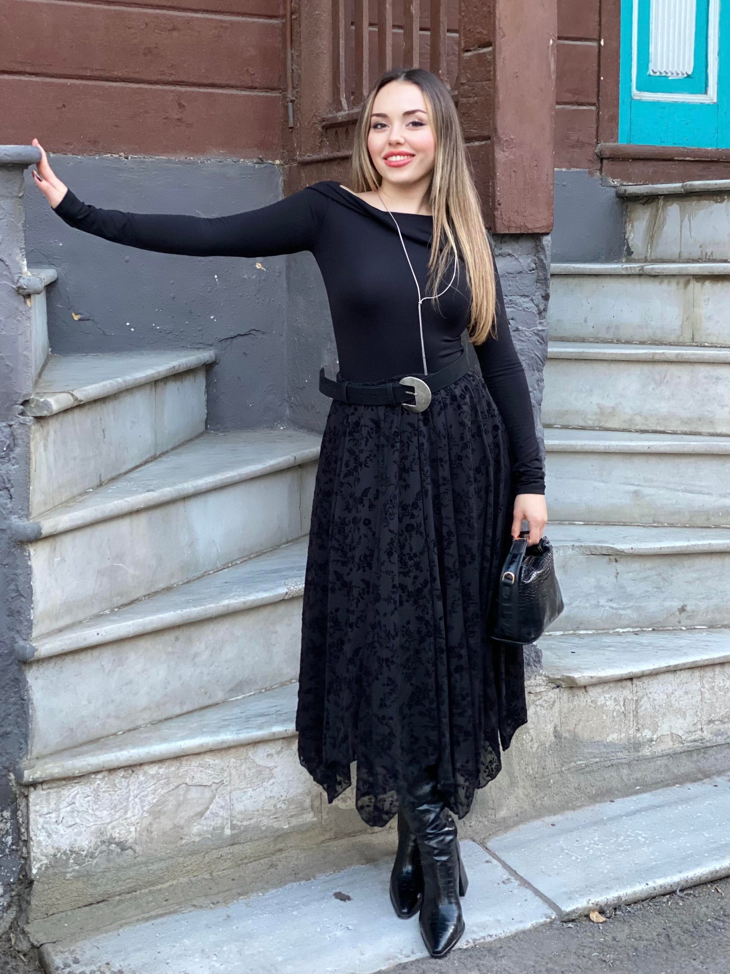 Simple Classy Black Skirt