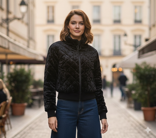 Black Velvet Jacket