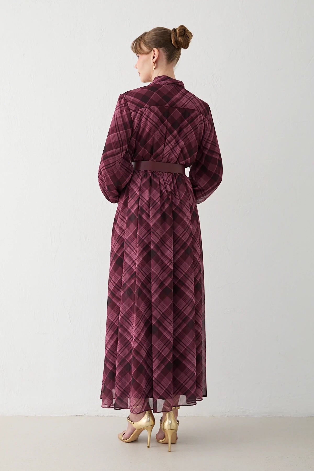 Isabella Plaid Dress