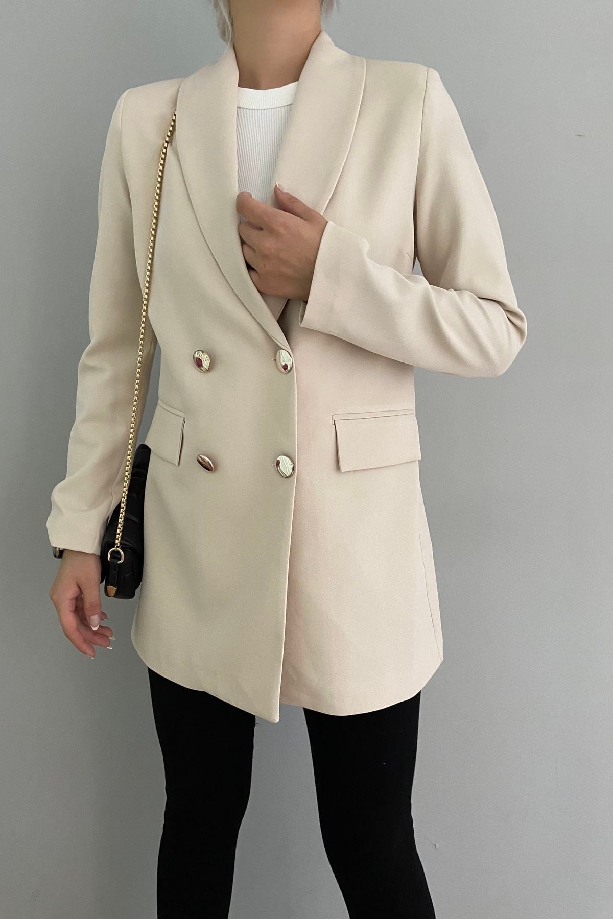 Beige Blazer