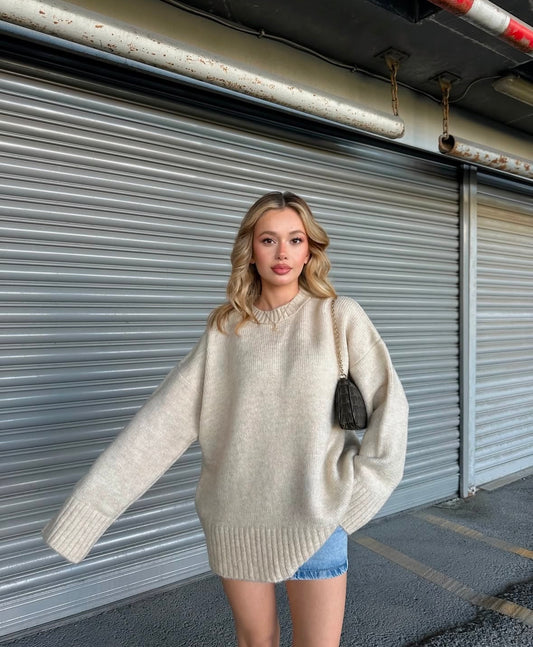 Off White Wool Sweater