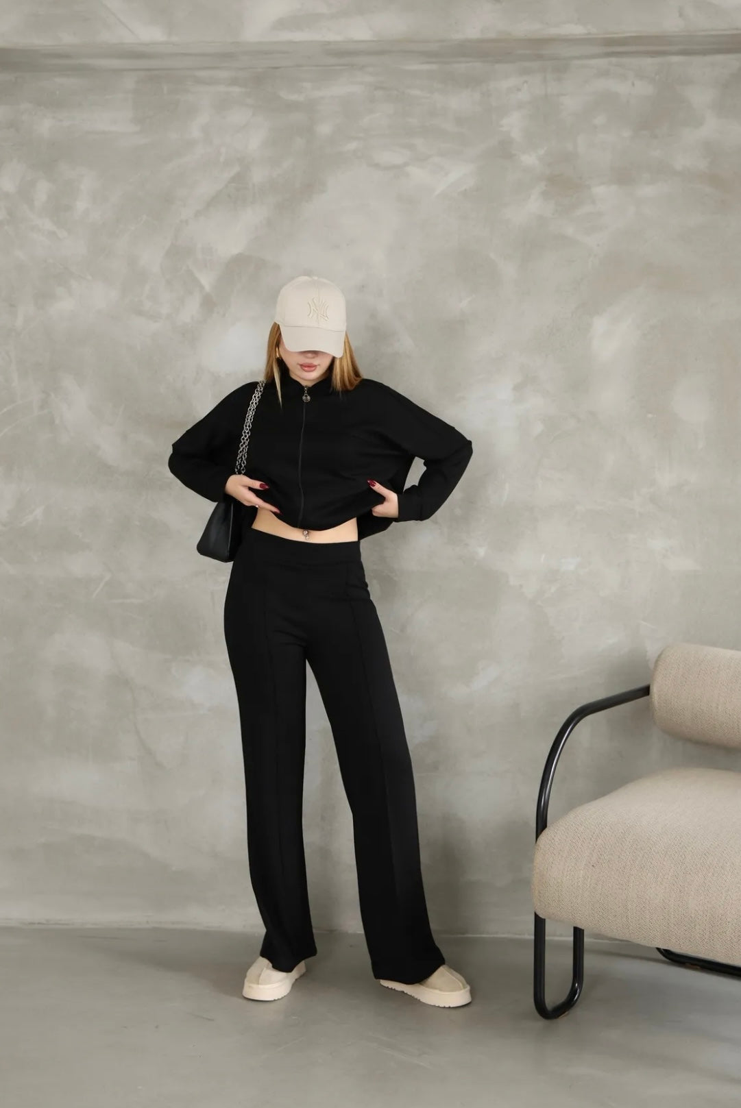 Serena Black Comfy set