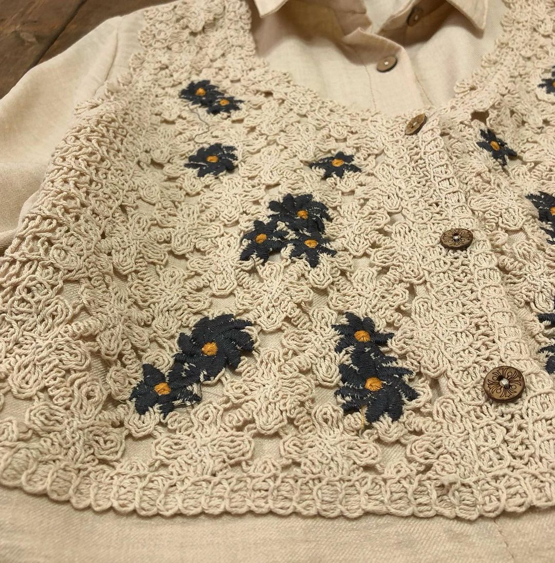 Crochet chemise
